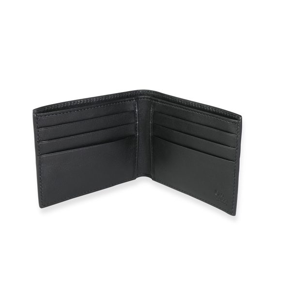 Gucci Black MicroGuccissima Leather Bi-Fold Signature Wallet - Picture 6 of 6